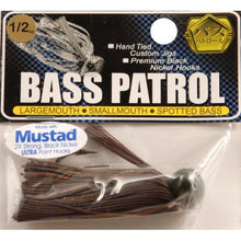 Load image into Gallery viewer, Bass Patrol Football Jig 1/2