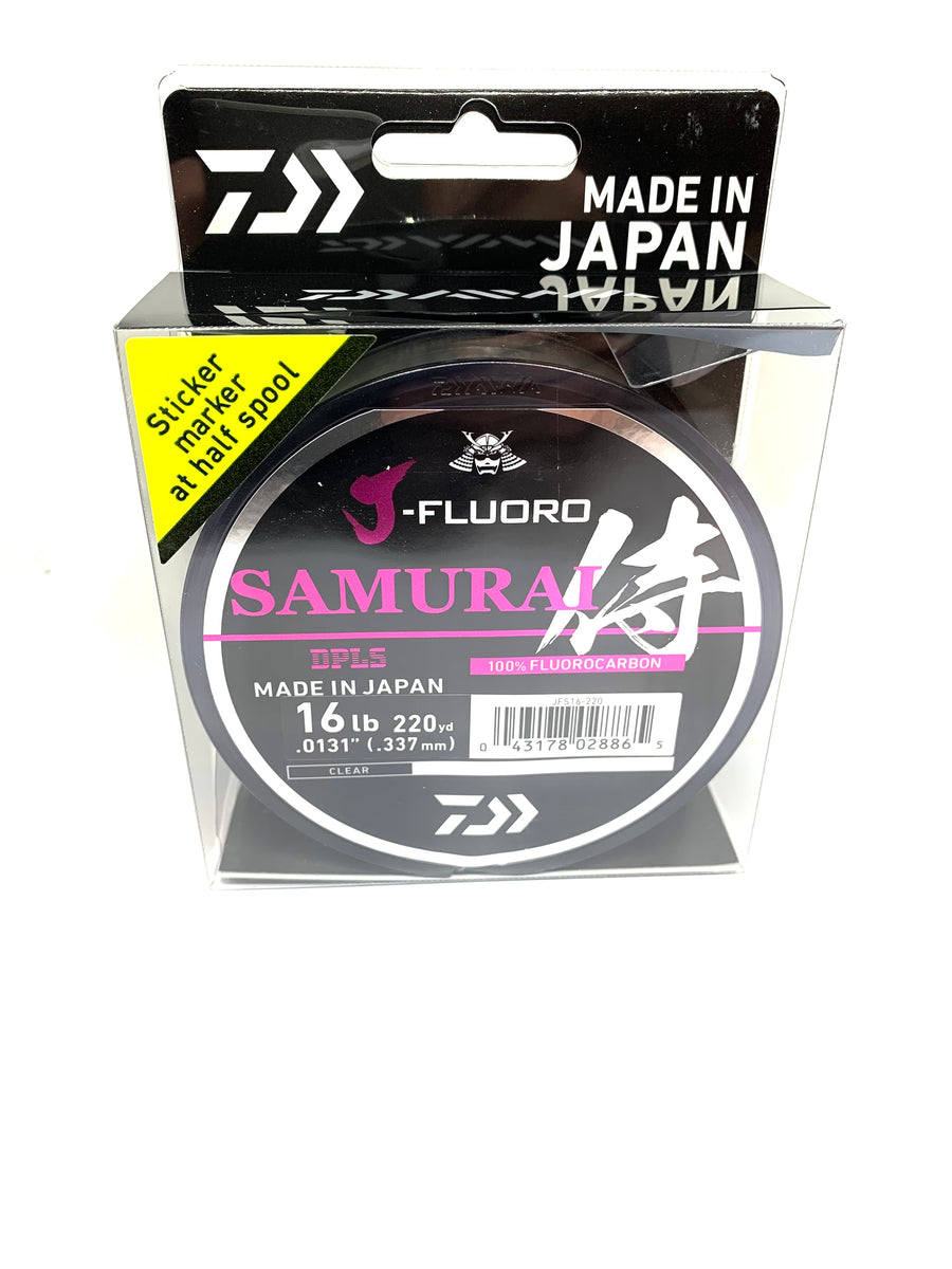 Daiwa JFluoro Samurai Fluorocarbon Clearlake Bait & Tackle