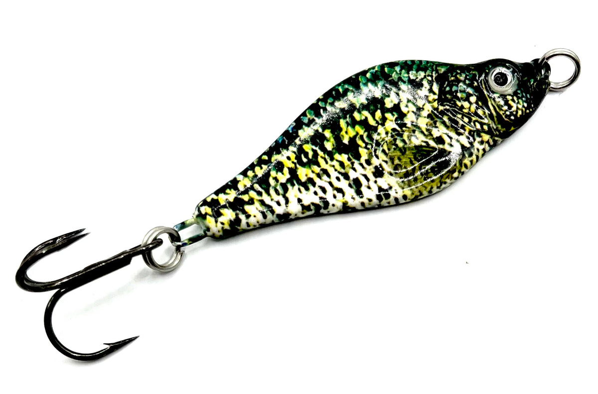 Blade Runner UV Jigging Spoon 1 1/4oz Clearlake Bait & Tackle