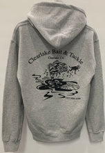 Load image into Gallery viewer, Clearlake Bait &amp; Tackle Hoody-Grey
