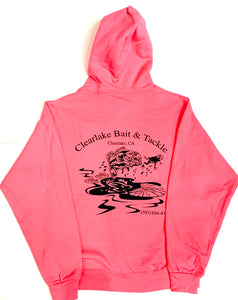 Clearlake Bait & Tackle Hoody-Pink
