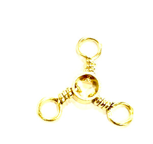 Pucci Brass 3-Way Swivels