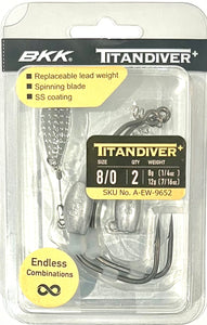 BKK TITANDRIVER Weighted Hooks