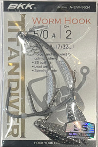 BKK TITANDRIVER Weighted Hooks