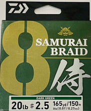Load image into Gallery viewer, Daiwa Samurai Braid X8
