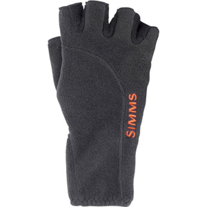 Simms Headwaters Fleece Half Finger Glove-Black