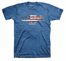 Load image into Gallery viewer, Simms Flag Species SS Tee-Royal Heather
