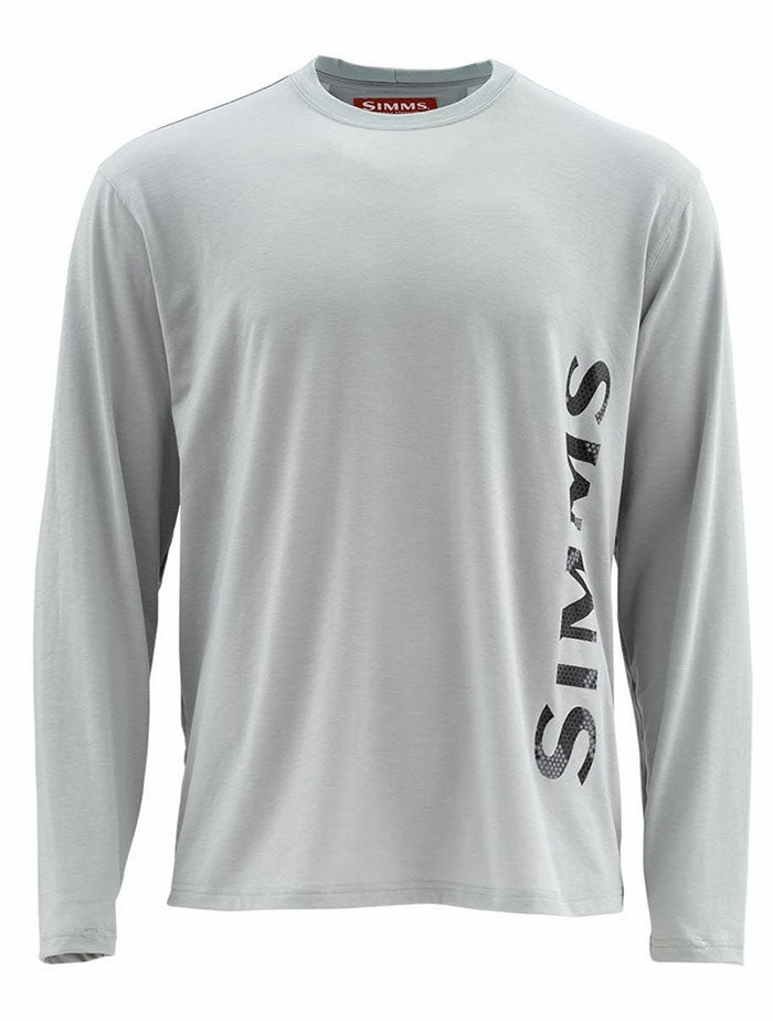 Simms Tech Tee LS Granite