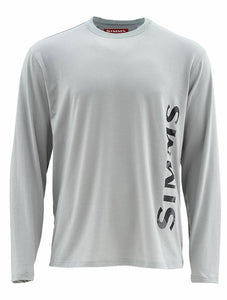 Simms Tech Tee LS Granite