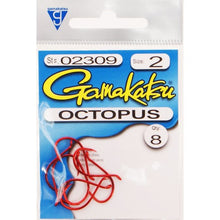 Load image into Gallery viewer, Gamakatsu Octopus Hooks Red
