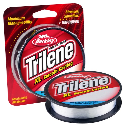 Trilene XL Fluorescent Clear/Blue 10 lb