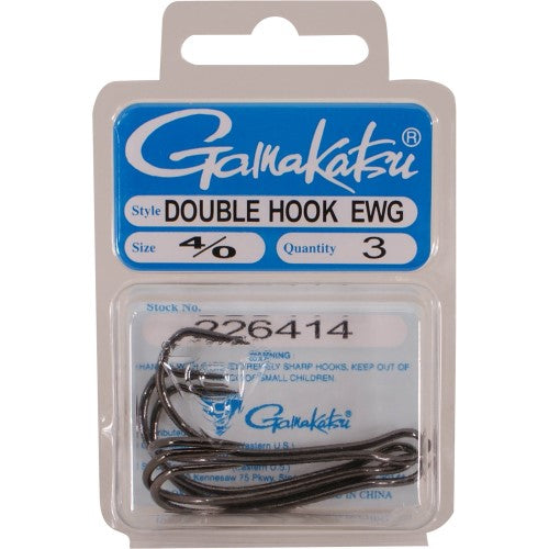Gamakatsu Double Hook Ewg