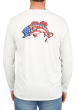 Load image into Gallery viewer, Simms Tech LS Tee Star Smallie White
