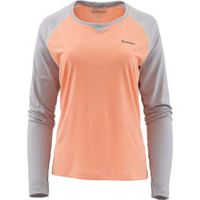 Load image into Gallery viewer, Simms W’s Solarflex LS Crewneck-Sorbet Sterling
