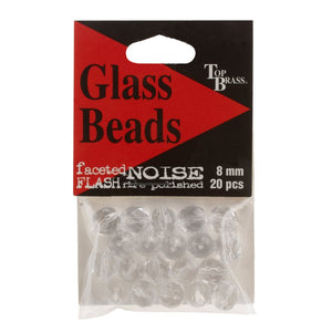 Top Brass Glass Beads