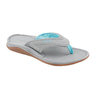 Simms Women's Atoll Flip Flop-Smoke