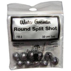 Water Gremlin Round Split Shot