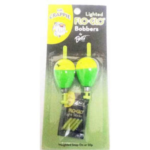 Mr. Crappie Flo Lighted Bobbers