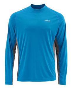 Simms Solarflex LS Crewneck-Cobalt