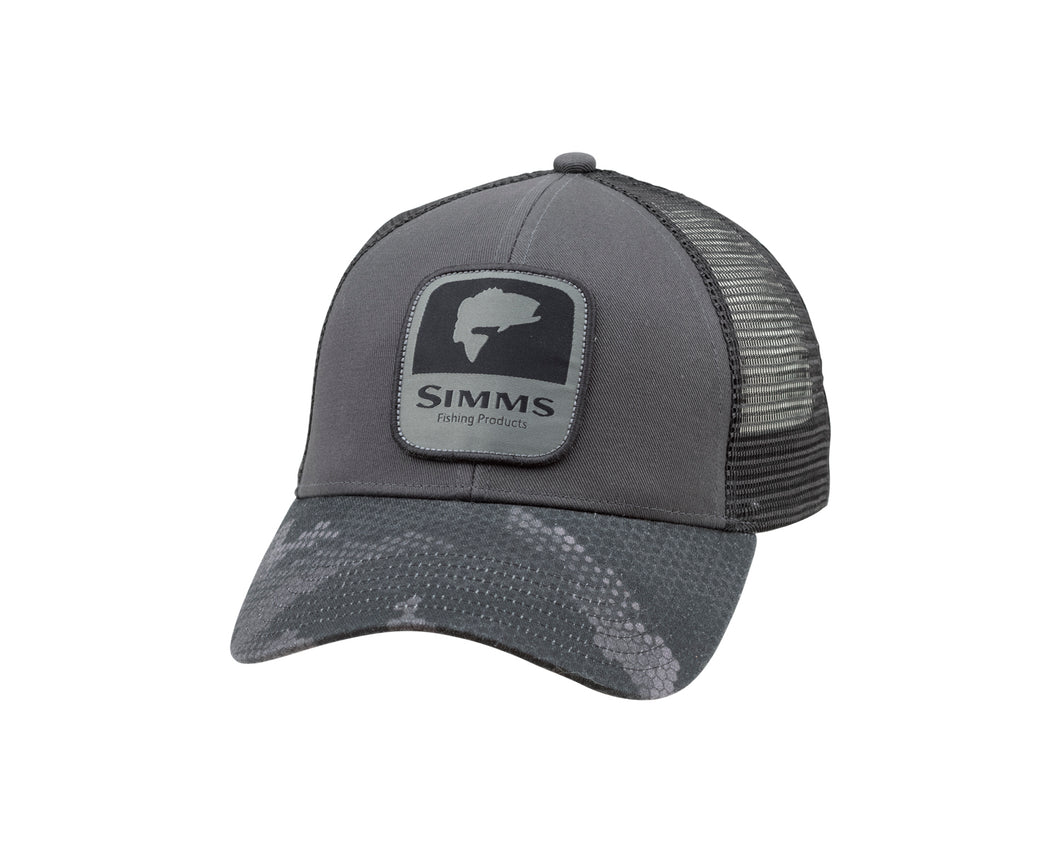 Simms Bass Patch Trucker Hats
