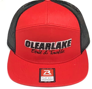 Clearlake Bait & Tackle Trucker Flatbill SnapBack Hats