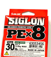 Load image into Gallery viewer, Sunline Siglon Braided Line PEx8
