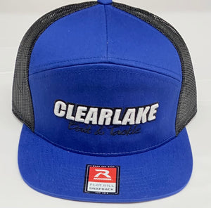 Clearlake Bait & Tackle Trucker Flatbill SnapBack Hats