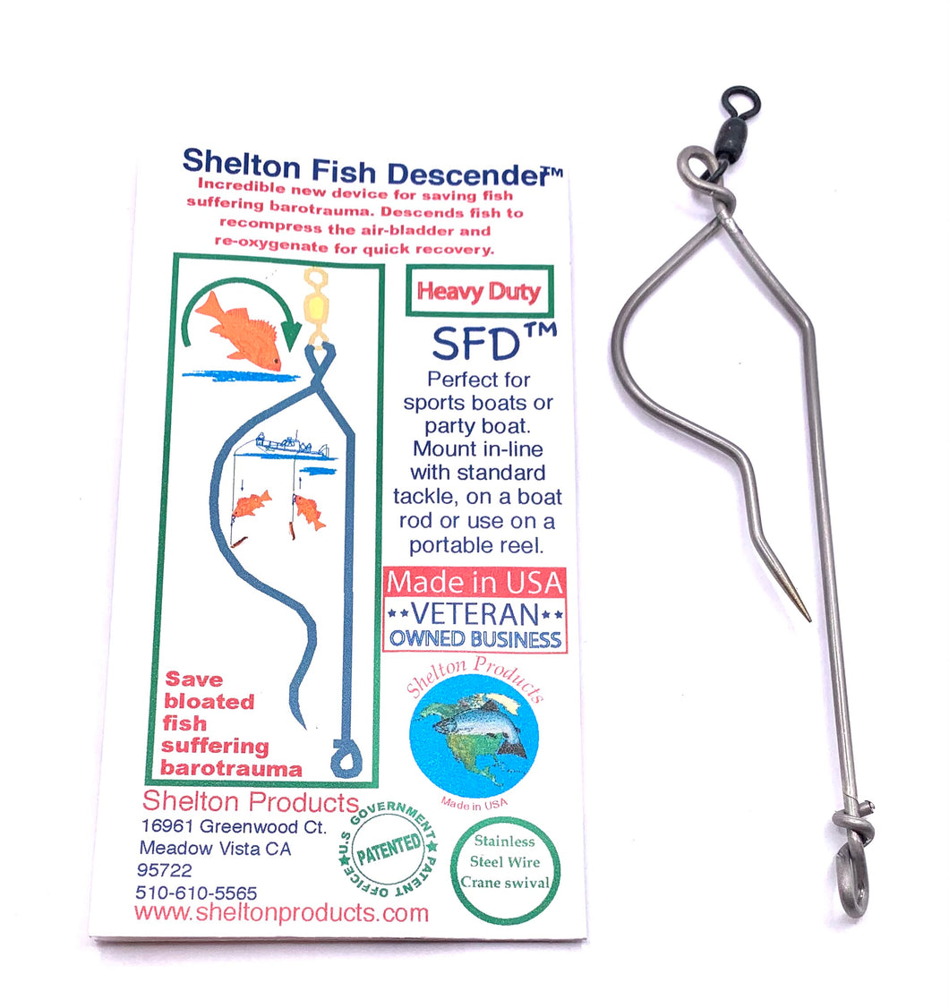 Shelton Fish Descender – Clearlake Bait & Tackle