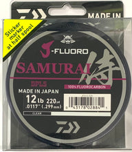 Load image into Gallery viewer, Daiwa J-Fluoro Samurai Fluorocarbon
