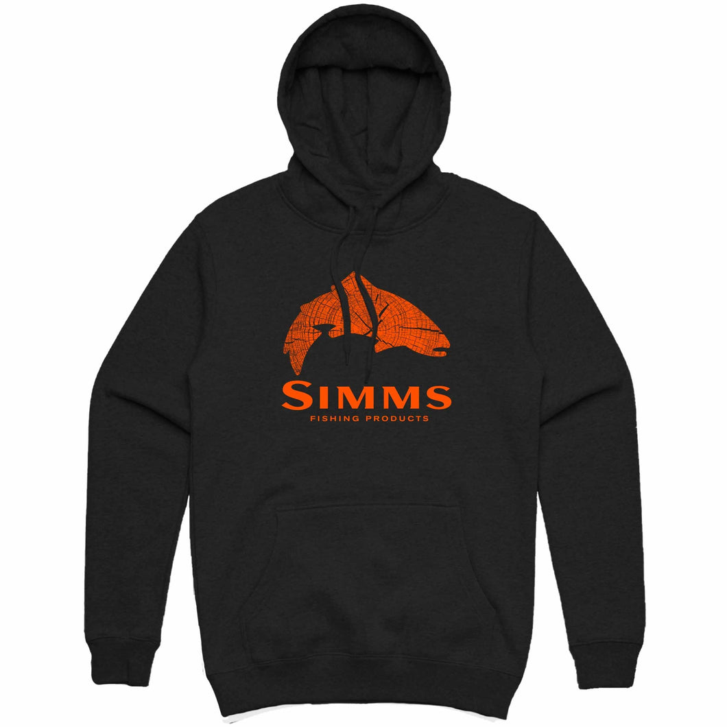 Simms M’s Wood Trout Fill Hoody-Black