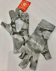 Simms SolarFlex SunGlove-Hex Flo Camo Steel