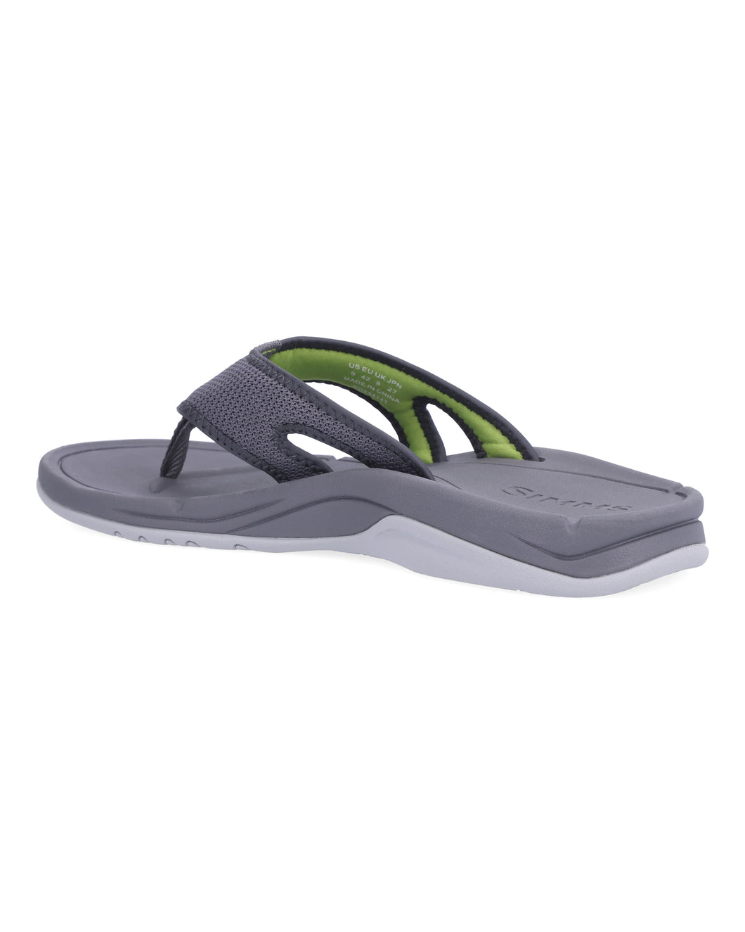 Simms M’s Challenger Flip Flop-Lichen