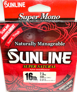 Sunline Super Natural Monofilament 330yd