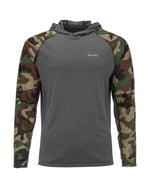 Simms M’s Solarflex Hoody-Woodland Camo/CarbonHeather