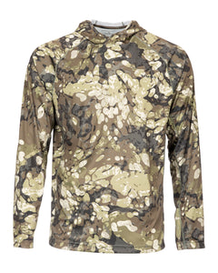 Simms M’s Solarflex Hoody-Riparian Camo