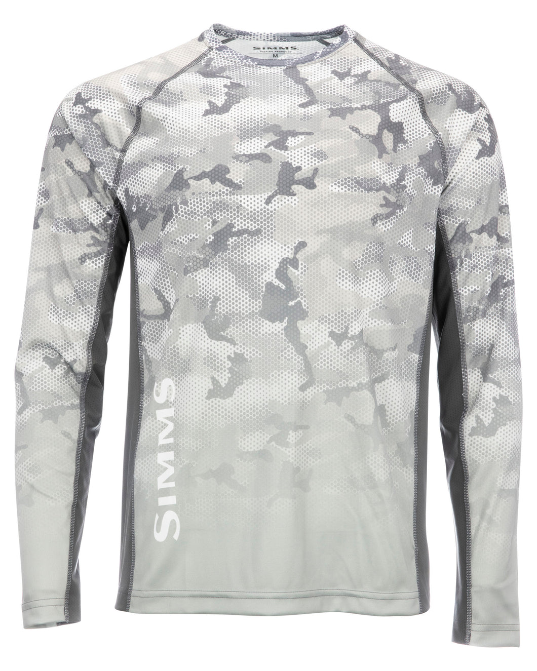 Simms M’s Challenger Solar Tech Jersey-Hex Flo Camo Steel