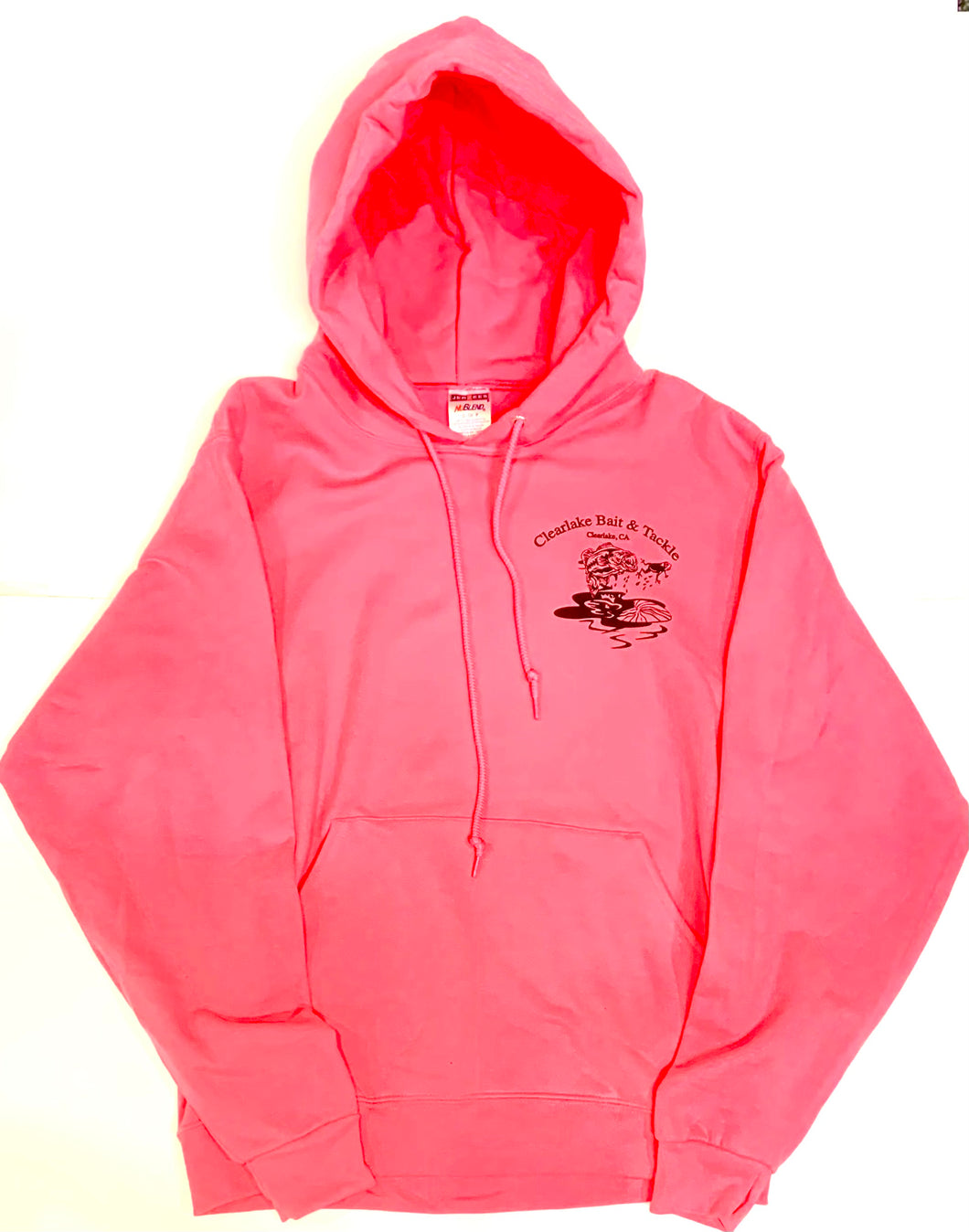 Clearlake Bait & Tackle Hoody-Pink