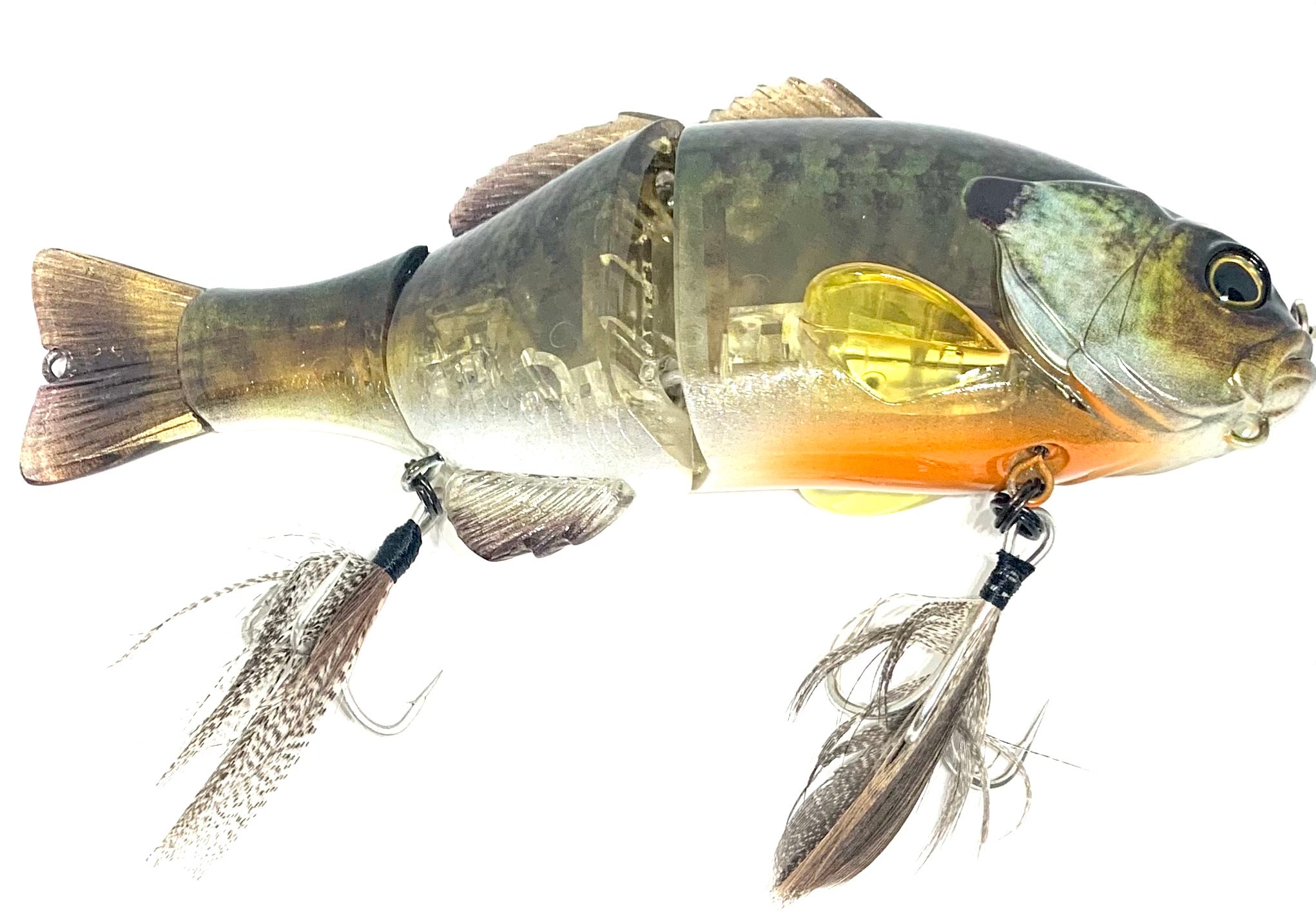 Jackall Gantarel Jr Bluegill Swimbait, RT Ghost Gill