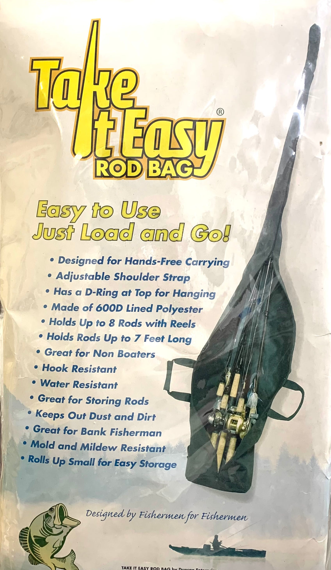 Take it Easy Rod Bags – Clearlake Bait & Tackle