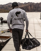 Load image into Gallery viewer, Simms M’s Solar Tech Tee LS Bass Logo-Sterling CX Camo
