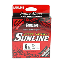 Load image into Gallery viewer, Sunline Super Natural Monofilament 330yd
